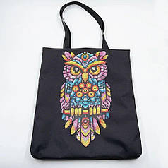Набір для вишивки бісером Шопер "Сова_621", 38х42 см