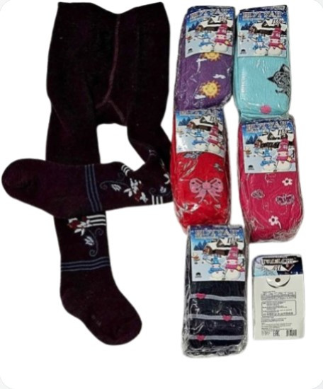 Махрові колготи "Фенна" для дітей р.92/140