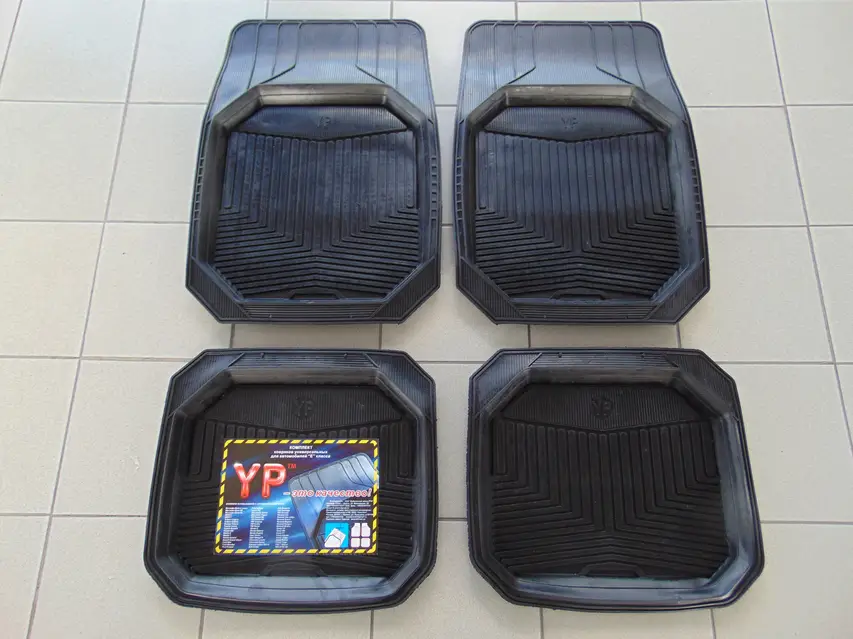 Килимки салону гумові універсальні Дубно No1 борт 4,5 см, фото 1