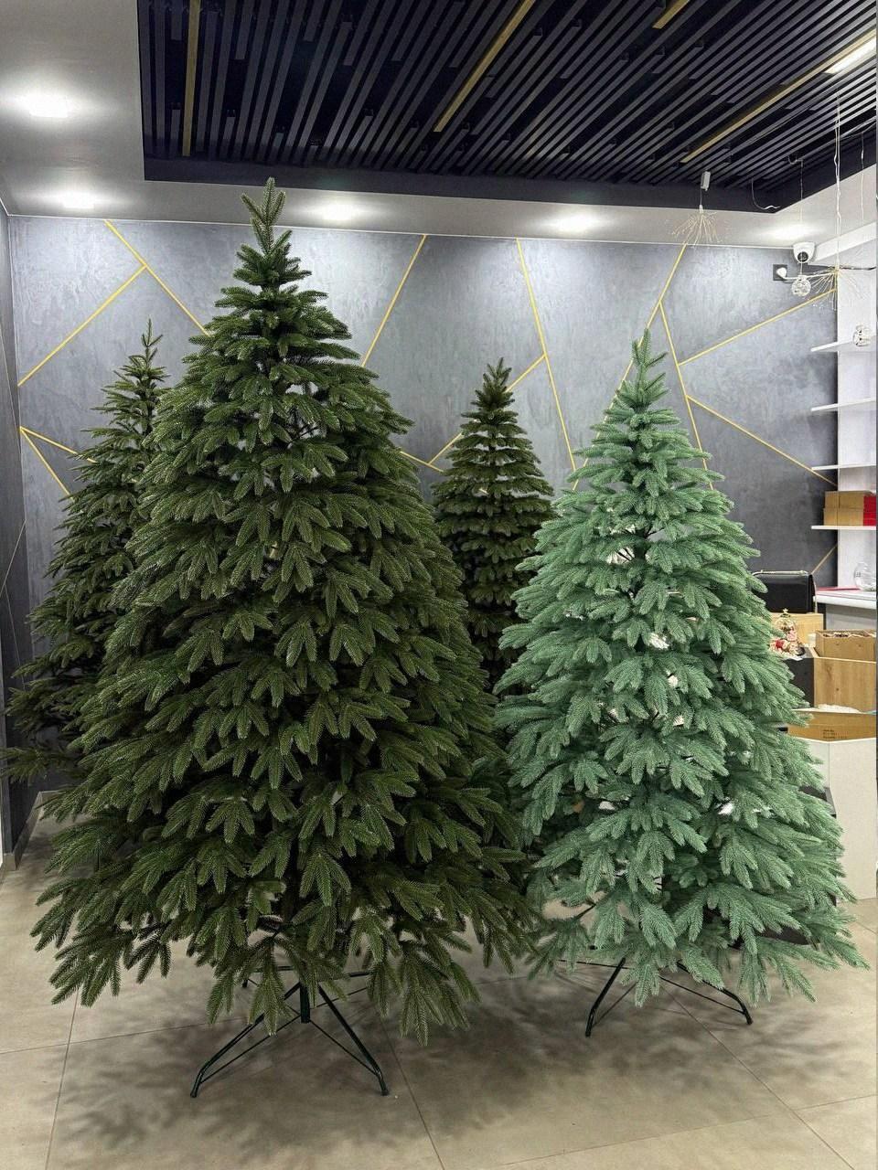 Ялина лита 210 см Стрім, ялинка штучна зелена 2,1 м, Відео-огляд, Новинка 2025