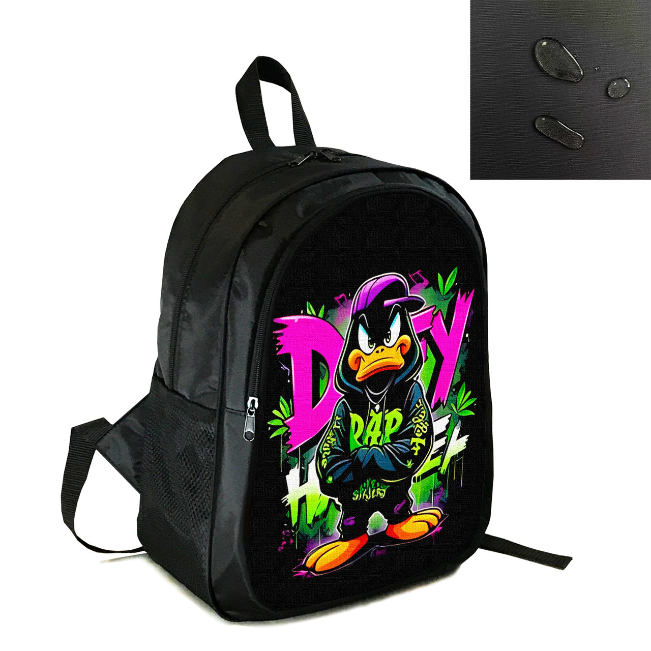 Рюкзак міський/шкільний 38×28см з принтом Дональд Дак дитячий, підлітковий, спортивний (4127), фото 1