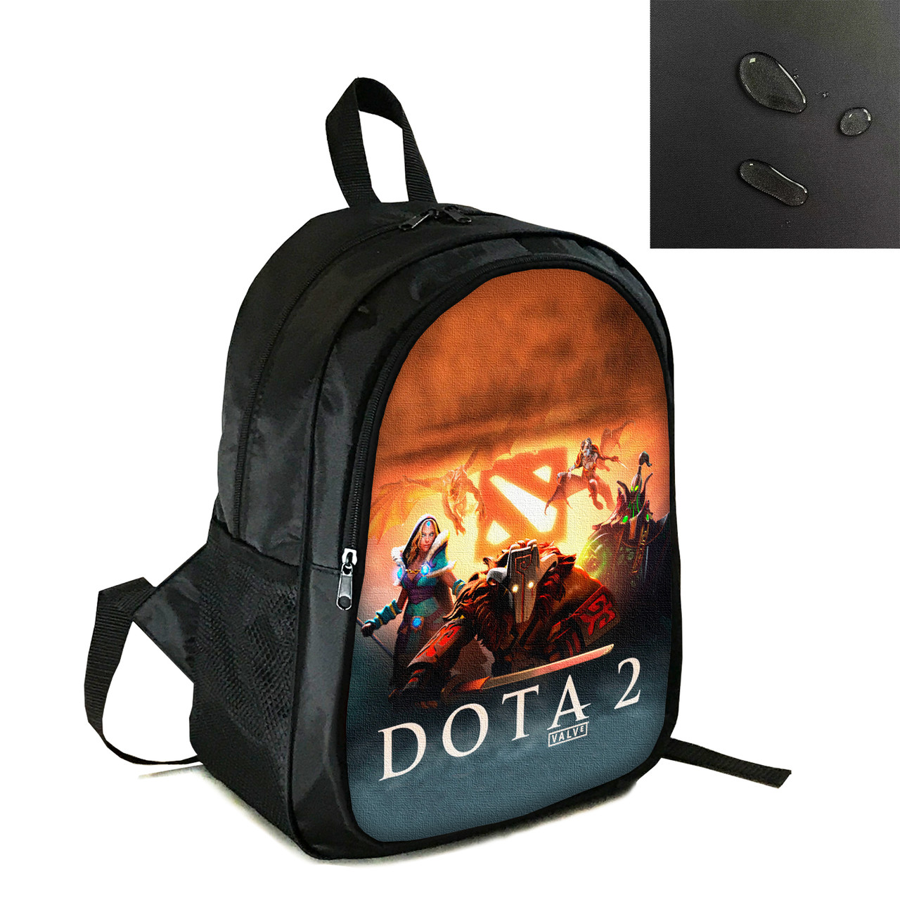 Рюкзак міський/шкільний 38×28см з принтом Dota 2 дитячий, підлітковий, спортивний (4134), фото 1