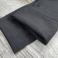 Лосини жіночі термо безшовні поліамід із начосом Іра, розмір 3XL-4XL, чорні, 2008, фото 2