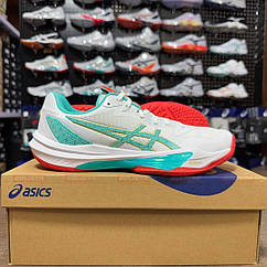 Волейбольні кросівки білі Asics Sky Elite FF3 White Sea Glass Асикс чоловічі жіночі Eur36-46