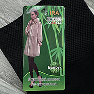 Лосини жіночі термо безшовні поліамід на хутрі Ira, розмір 3XL-4XL, чорні, 2005, фото 3