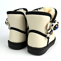 Зимові уггі дитячі бежеві Apawwa розмір, фото 2