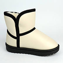 Зимові уггі дитячі бежеві Apawwa розмір, фото 3