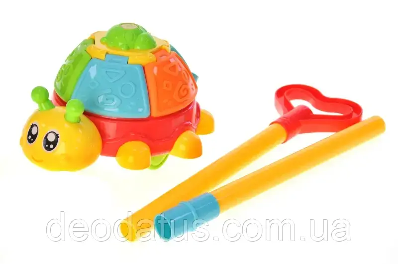 Каталка на паличці жук сонечко A0510  Божа Корівка, фото 1