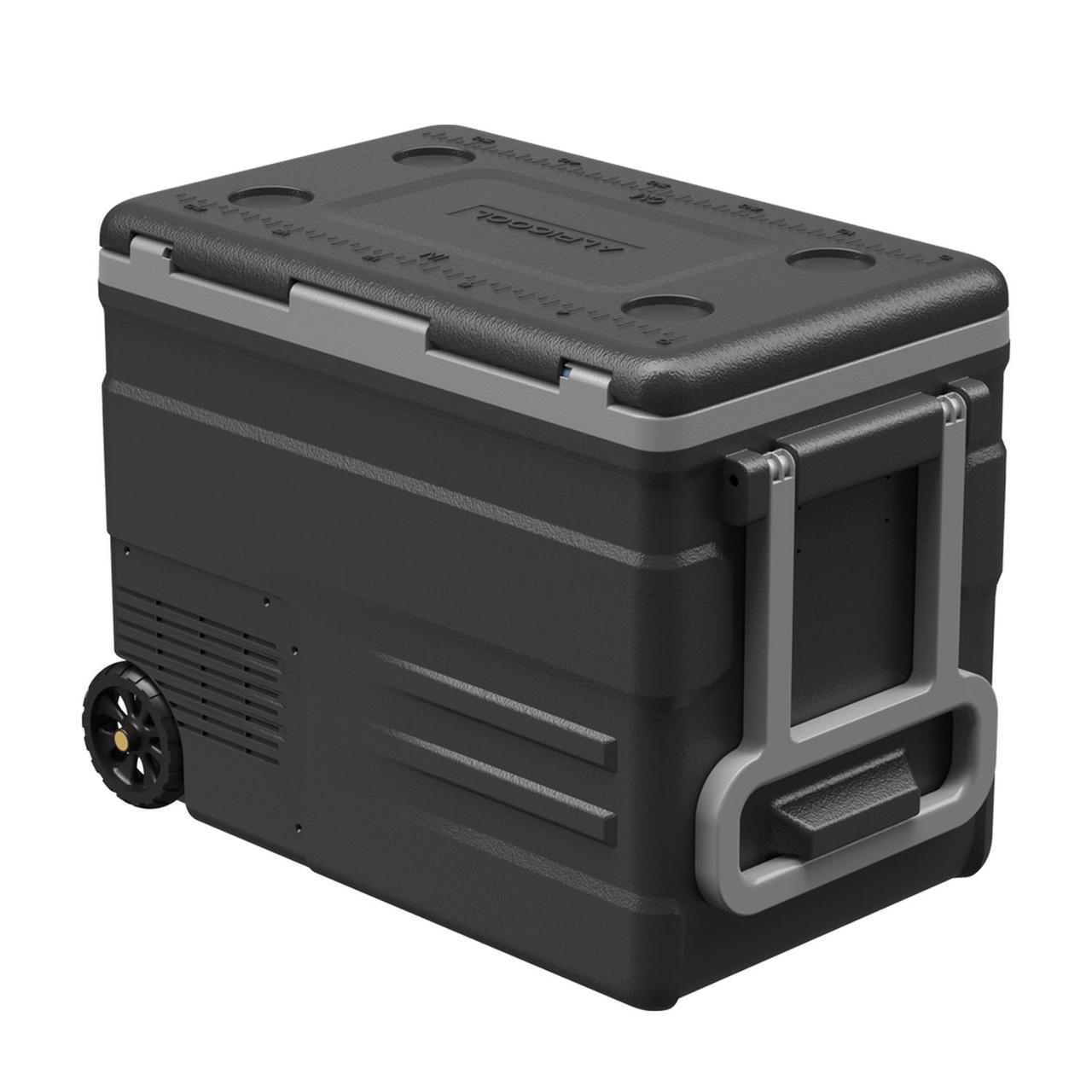 Компресорний автохолодильник Alpicool U55E (55 літрів). До -20℃. (12, 24, 220В, Li-Ion акумулятор), фото 1