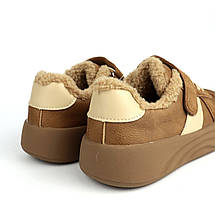 Дитячі зимові кросівки бежеві Apawwa, фото 5