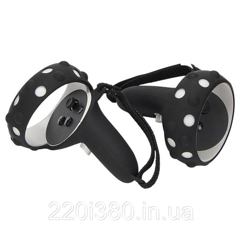 Силиконові чохли для контролерів Oculus Quest 2 (чорний) 2 шт, фото 1