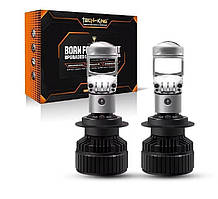 H7 Led лампи з міні-лінзою 100w 16000Lm 6000K 12v (комплект 2-шт) з обманкою CANBUS