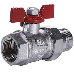 Кран кульовий прямий з американкою ARCO 3/4″ TURIA 0117408 | 000004845