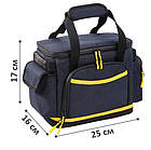 Сумка для зарядної станції 25*17*16 см Small Синя. Чохол для портативної зарядної станції, фото 3