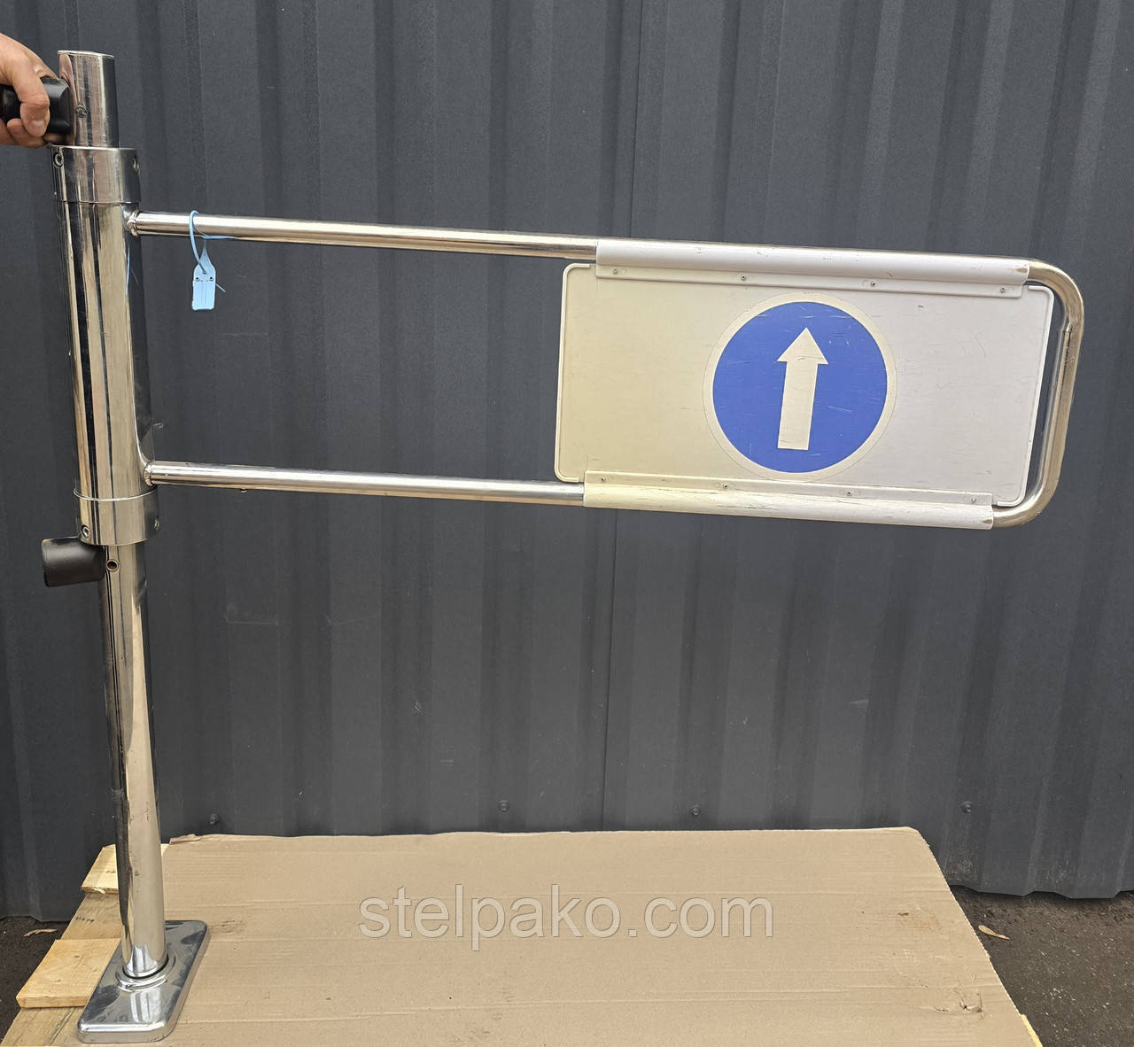 Вхідний турнікет механічний «Брамка», 100 см., лівий, Б/у, фото 1