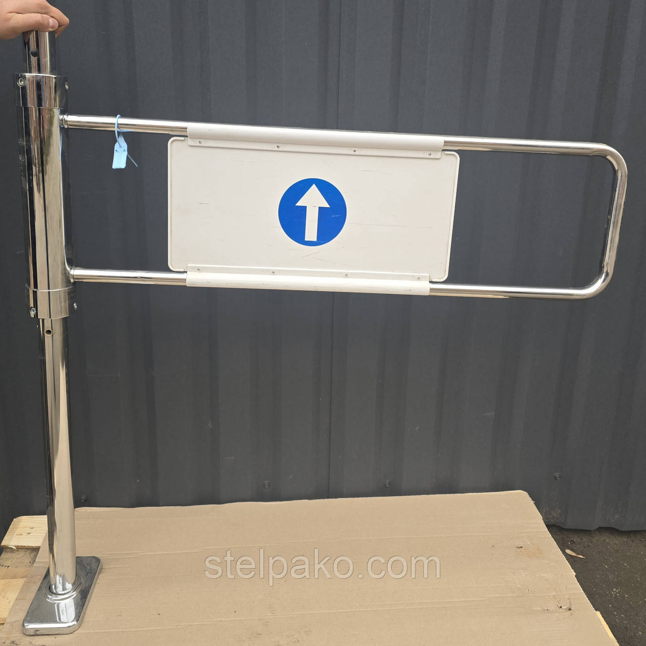 Вхідний турнікет механічний «Брамка», 100 см., лівий, Б/у, фото 1