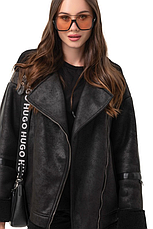 Дублянка жіноча зимова укорочена Міка,  46, 48р., фото 5