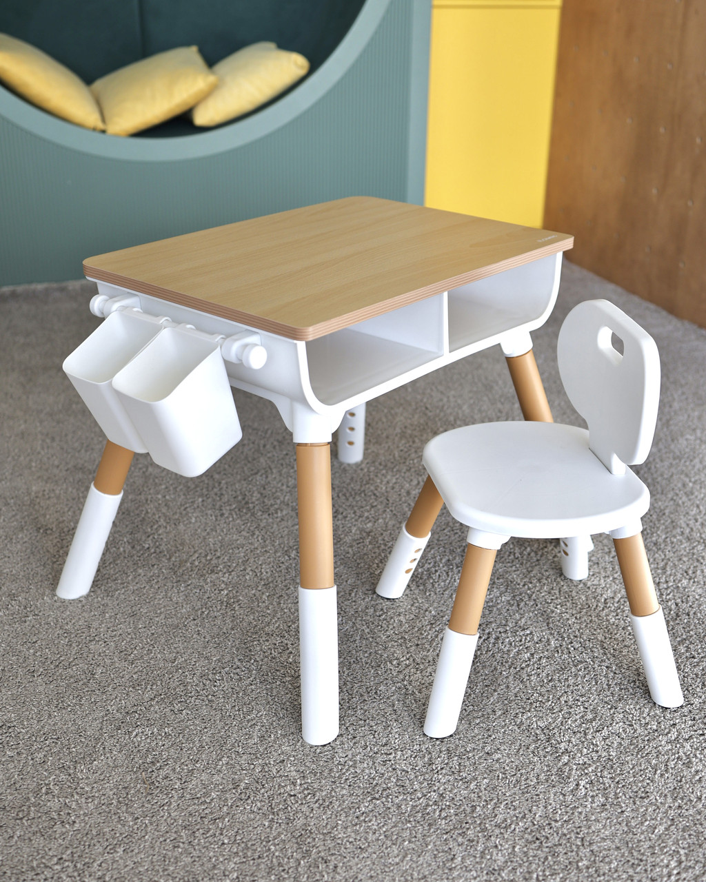 Столик зі стільчиком El Camino МE 1204, Brown, фото 1