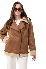 Дублянка жіноча зимова укорочена Міка, 46, 48р., фото 2