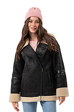 Дублянка жіноча зимова укорочена Міка,  46, 48р., фото 2