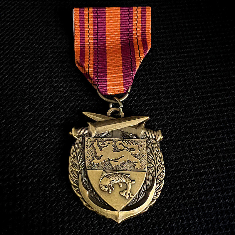 Сувенир Дюнкерська медаль (фр. Médaille Dunkerque 1940). Франція, фото 1