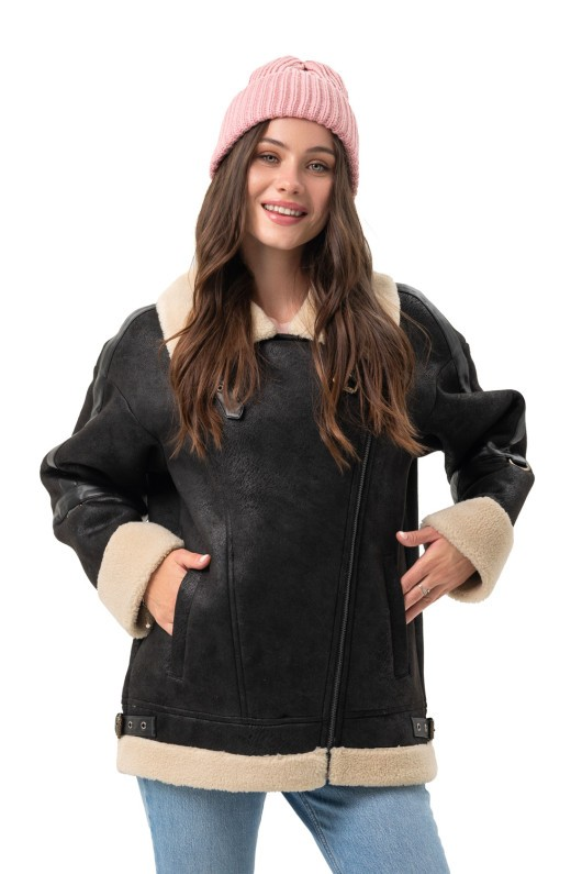 Дублянка жіноча зимова укорочена Міка,  46, 48р.