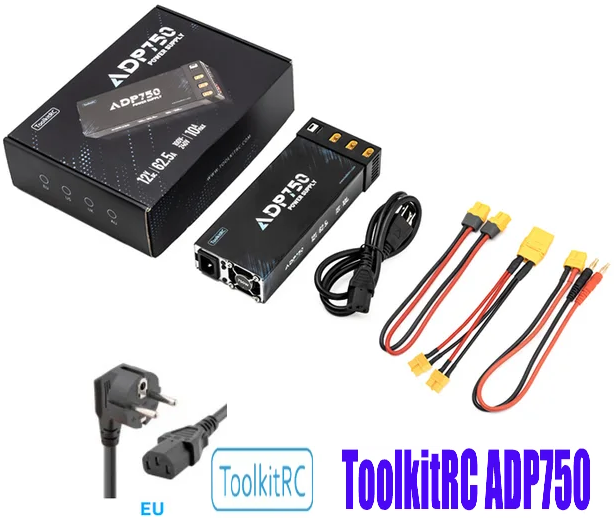 Блок живлення ToolkitRC ADP750 750W 12 V 62A FPV Блок Живлення, фото 1
