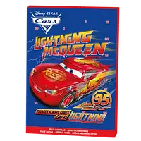 Адвент-календар шоколадний Disney Lightning Mcqueen 50 г