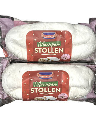 Штолен із Марципаном Різдвяний KuchenMaster Marzipan Stollen 500 г, фото 1