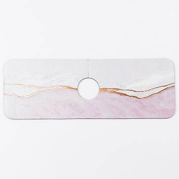 Вологовбираючий килимок для раковини під кран із поліестеру 37,5*13 см HP-42-11PG