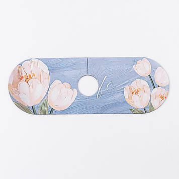 Вологовбираючий килимок для раковини під кран із поліестеру 37,5*13 см HP-42-12BL