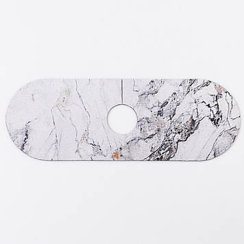 Вологовбираючий килимок для раковини під кран із поліестеру 37,5*13 см HP-42-12G