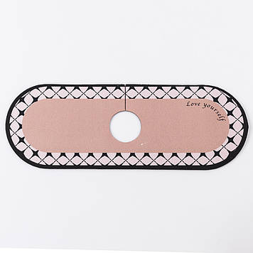 Вологовбираючий килимок для раковини під кран із поліестеру 37,5*13 см HP-42-12BBE