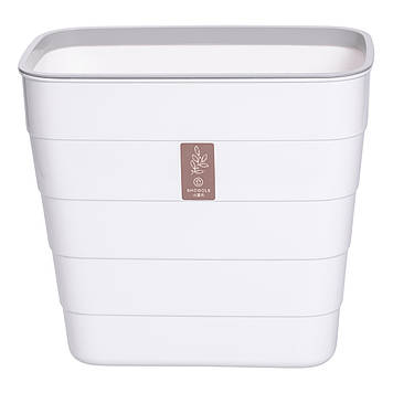 Відро для сміття на дверцята 6 (л) відро для сміття пластикове навісне Білий HP-45-18W