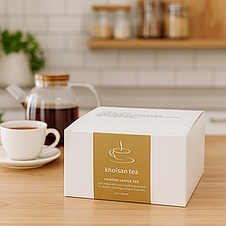 Заспокійливий чай із природним ванільним ароматом Ройбуш Ваніль у конвертах 60 х 2 г