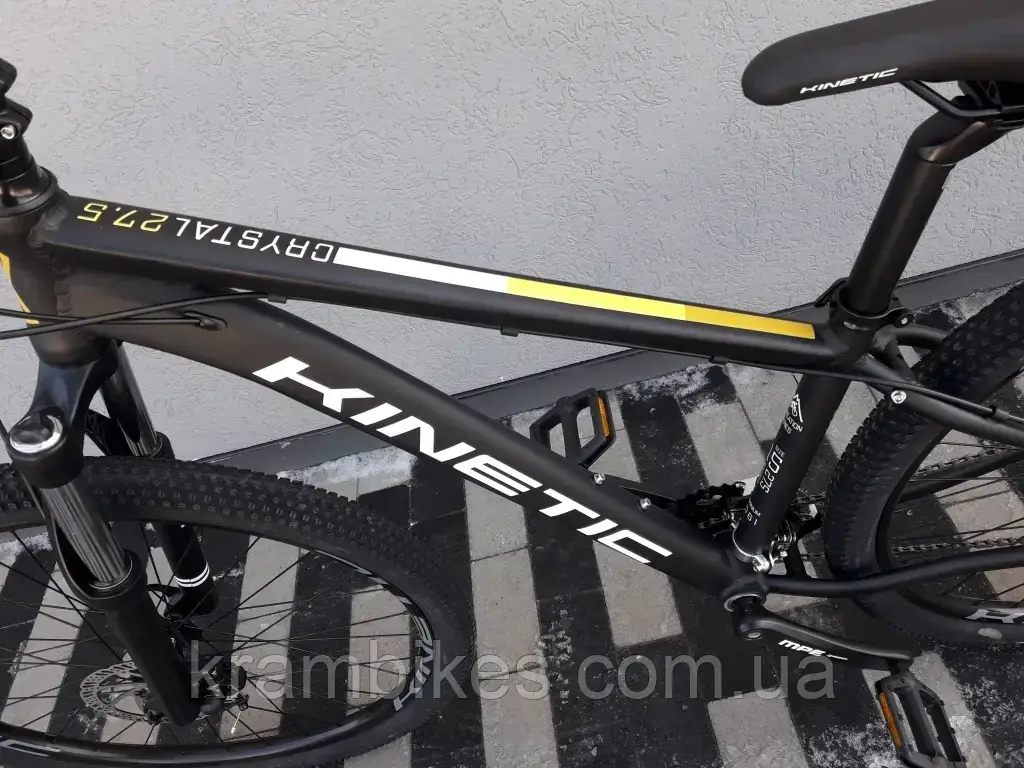Велосипед Kinetic Crystal (2022) 27.5" рама 15" Сірий, фото 1