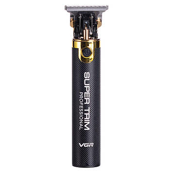 Тример для стрижки волосся акумуляторний з насадками VGR V-082