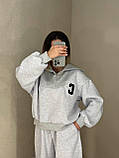 Жіночий спортивний теплий костюм оверсайз, фото 6