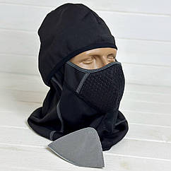 Підшоломник зимовий HK-E, Black