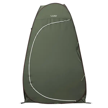 Намет душ-туалет для кемпінгу автомат 120×120×190 (см) тент для душу та туалету туристичний LU-015DGR Хакі