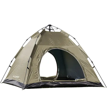 Намет кемпінговий 2 на 2 метри автоматичний для риболовлі походу туристичний LU-019GR Зелений