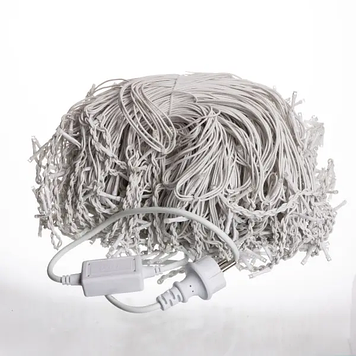 Вулична гірлянда Бахрома 50 м 600 LED білий провід Білий 50MWW