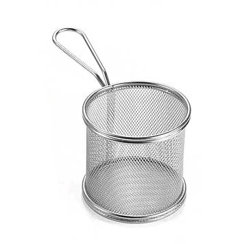 Кошик сервірувальний для картоплі фрі та снеків 9×9×9 см HP-19-6