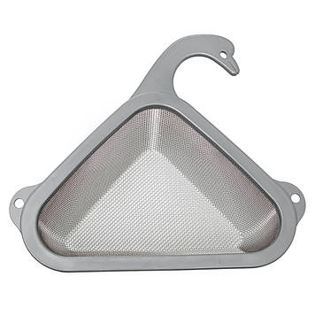 Сито 27×22×10 (см) на раковину Сірий HP-8-46