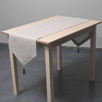 Доріжка (раннер) для обіднього або кухонного столу/ бавовна 100% /рогожка/ 40см*170см / Код/Артикул 103791