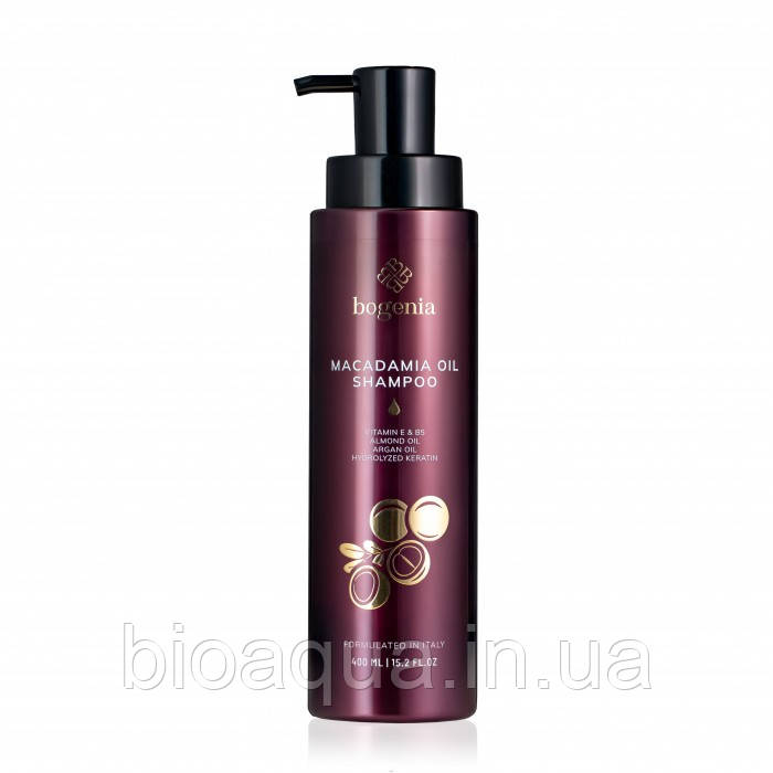 Шампунь для волосся Macadamia Oil Shampoo Bogenia BG435 №001-400 мл, фото 1