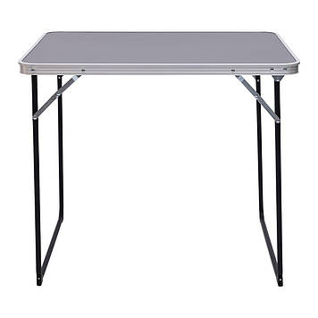 Стіл для пікніка розкладний 80×60×5.5 (см) Чорний Lugi JY-8060B