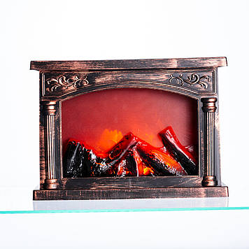 Камін-світильник декоративний з LED-підсвічуванням 12×20×27,5 (см) CR-3-3