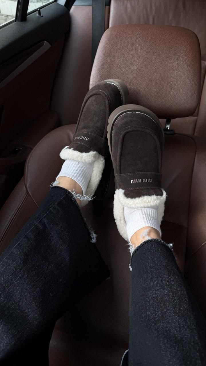 Зимиві лофери, коричневі, фото 1