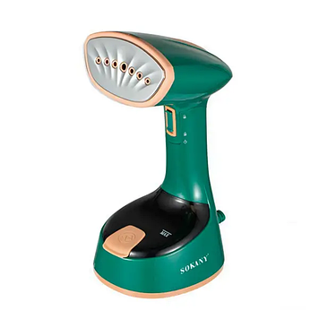 Парова відпарювач для одягу Sokany 1300 Вт Зелений SKGT3065GR
